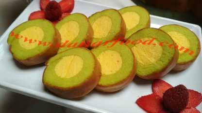Jual Pandan Roll Puding Lemon Cake